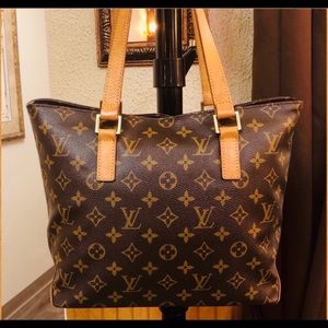 Authentic Louis Vuitton Cabas Piano